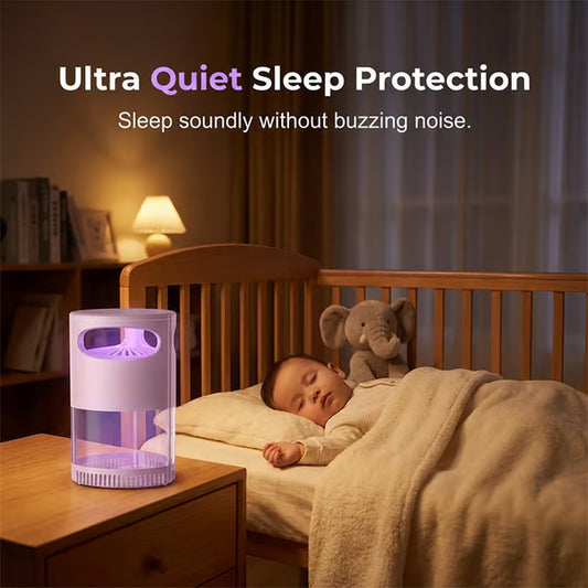 🦟 50% OFF! UV Mosquito Killer Lamp – quiet, USB, chemical-free.