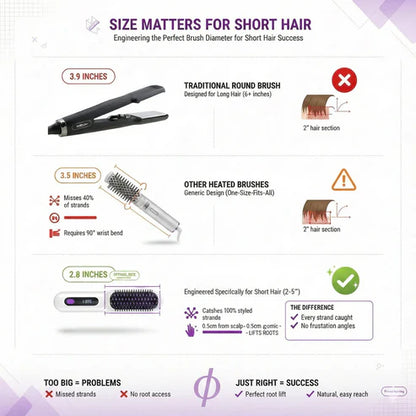 Steam Mist Straightening Comb – Easy Salon-Like Hair