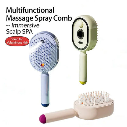 Steam Detangling Brush for Frizzy Hair, Fast Smooth & Shine Hair Comb