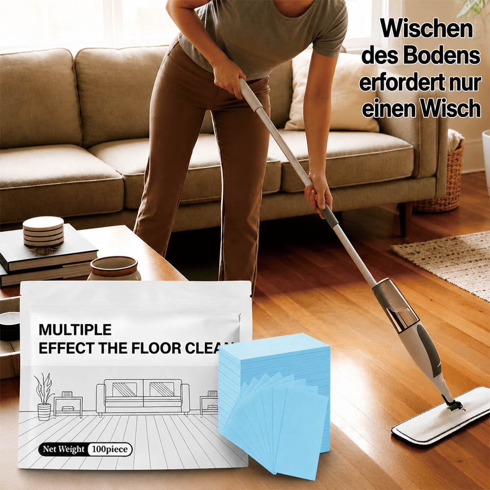 🫧Letzter Tag: 80 % Rabatt!🫧Antibakterieller Mehrzweckreiniger für Hartholz, Fliesen und Laminat