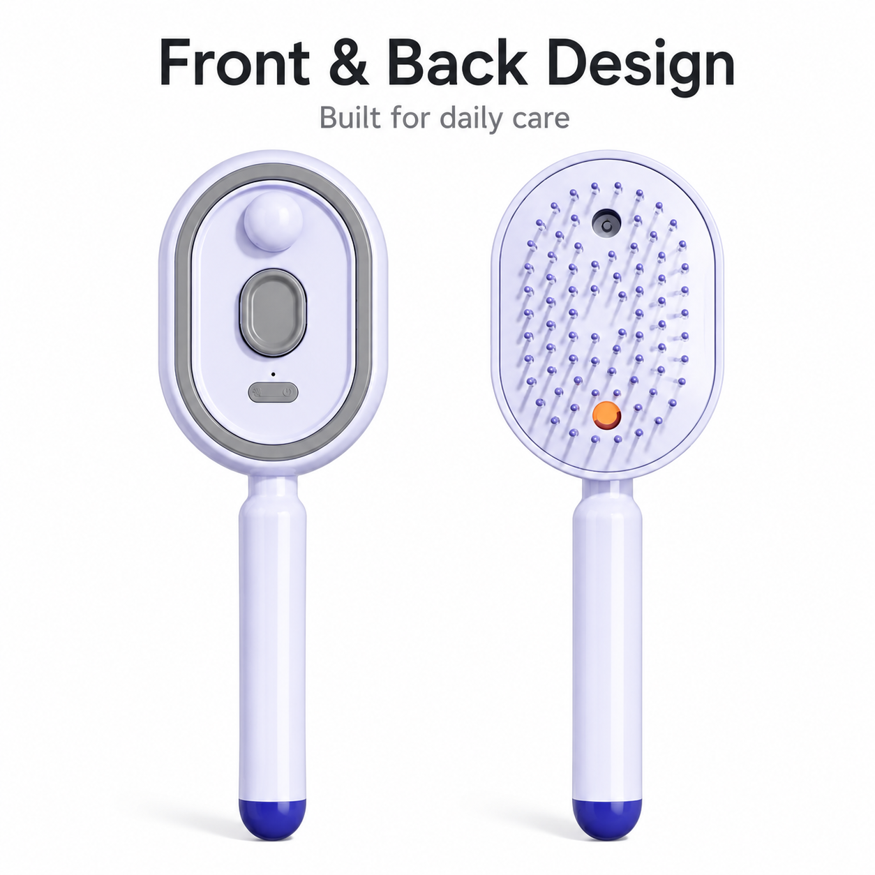Steam Detangling Brush for Frizzy Hair, Fast Smooth & Shine Hair Comb