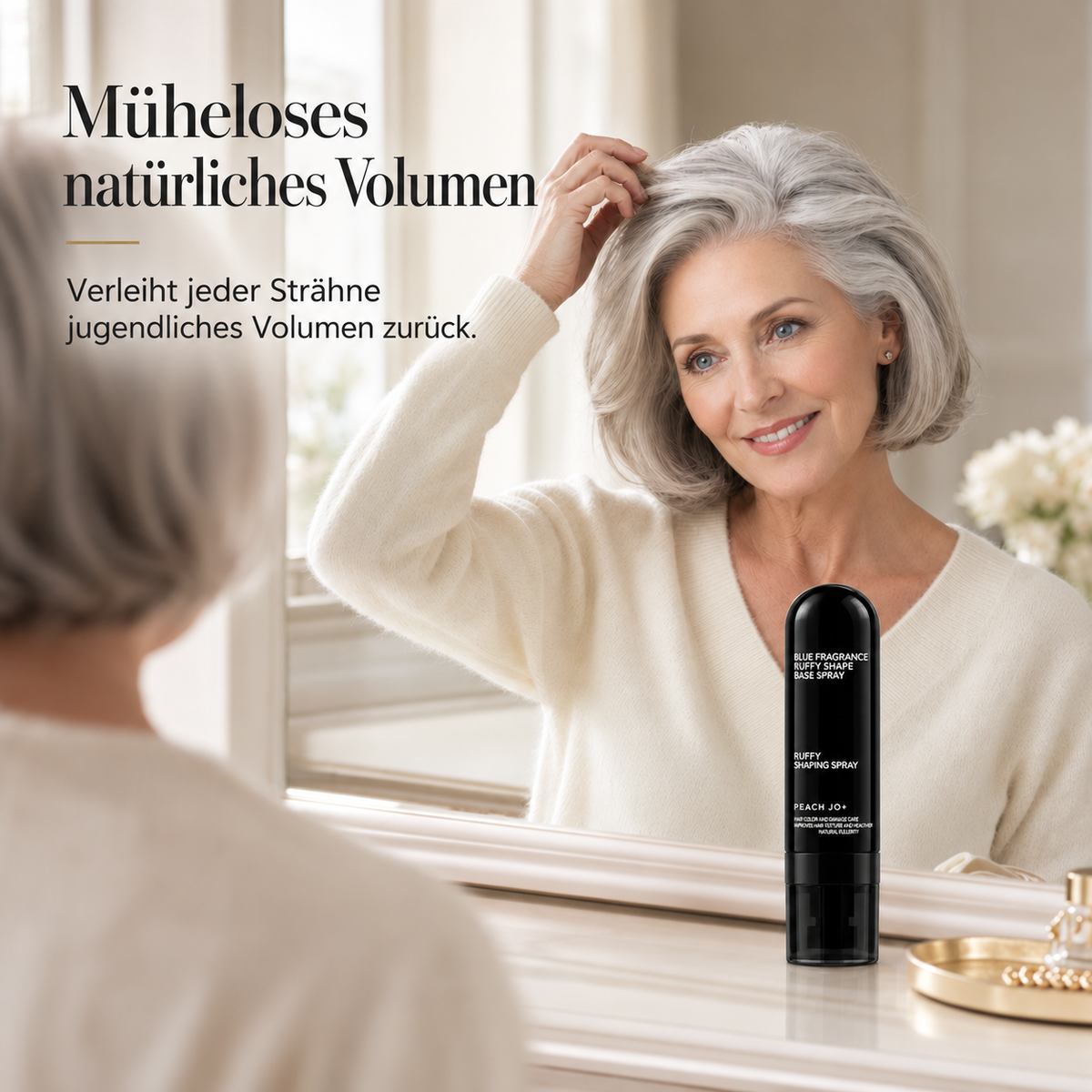 Volumengebendes Spray für luftiges Haar – langanhaltender Volumenspray