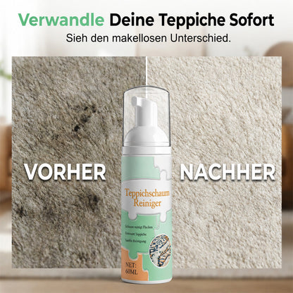 🔥Zeitlich begrenztes Angebot: 50 % Rabatt🔥 Wasserloser Teppichschaum-Fleckenentferner inklusive Handtuch