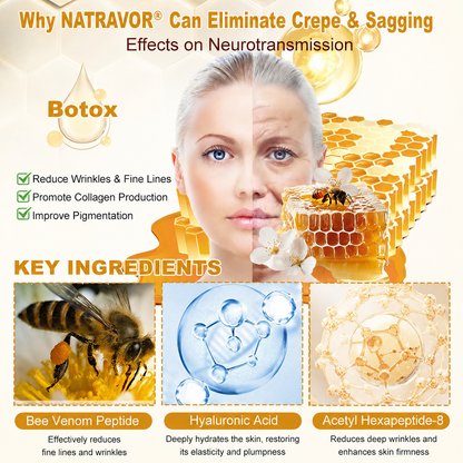 NATRAVOR® 𝘽𝙀𝙀 𝙑𝙀𝙉𝙊𝙈 𝙎𝙠𝙞𝙣 𝙍𝙚𝙨𝙩𝙤𝙧𝙖𝙩𝙞𝙤𝙣 𝘾𝙧𝙚𝙖𝙢 –🌸 Anti-aging,Hydrating, Skin Repair, Even Tone, Acne and Dark Spot Treatment, Wart and Mole Removal, Psoriasis Relief