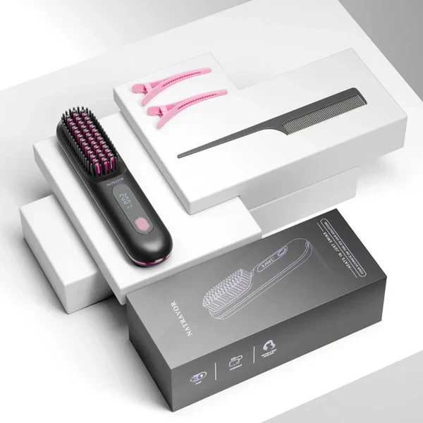 Steam Mist Straightening Comb – Easy Salon-Like Hair
