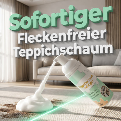 🔥Zeitlich begrenztes Angebot: 50 % Rabatt🔥 Wasserloser Teppichschaum-Fleckenentferner inklusive Handtuch