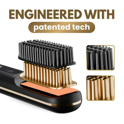 Steam Mist Straightening Comb – Easy Salon-Like Hair