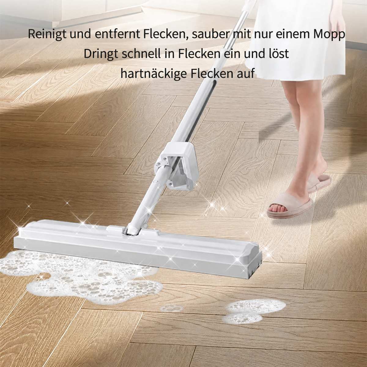 🫧Letzter Tag: 80 % Rabatt!🫧Antibakterieller Mehrzweckreiniger für Hartholz, Fliesen und Laminat