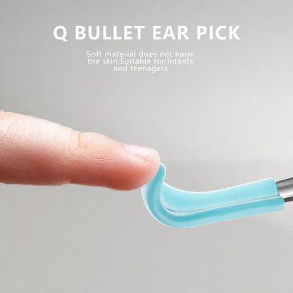 1080P Visual Ear Wax Removal Kit with Camera & App – Rechargeable Ear Cleaner with 8 Soft Silicone Tips