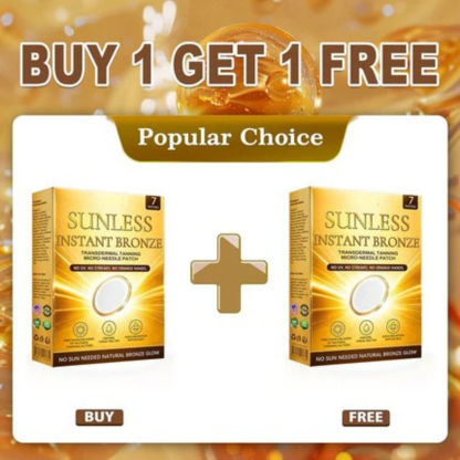 Golden Glow Microneedle Patch