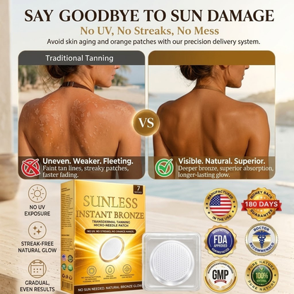 Golden Glow Microneedle Patch