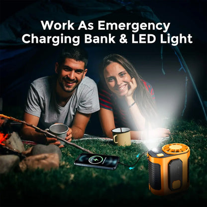 Personal Waist Portable Rechargeable Fan for Outdoor, Jobsite, Farms, Traveling, Fishing